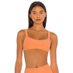 L*Space Jess Bikini Top in Tangy Orange Size XS NWT